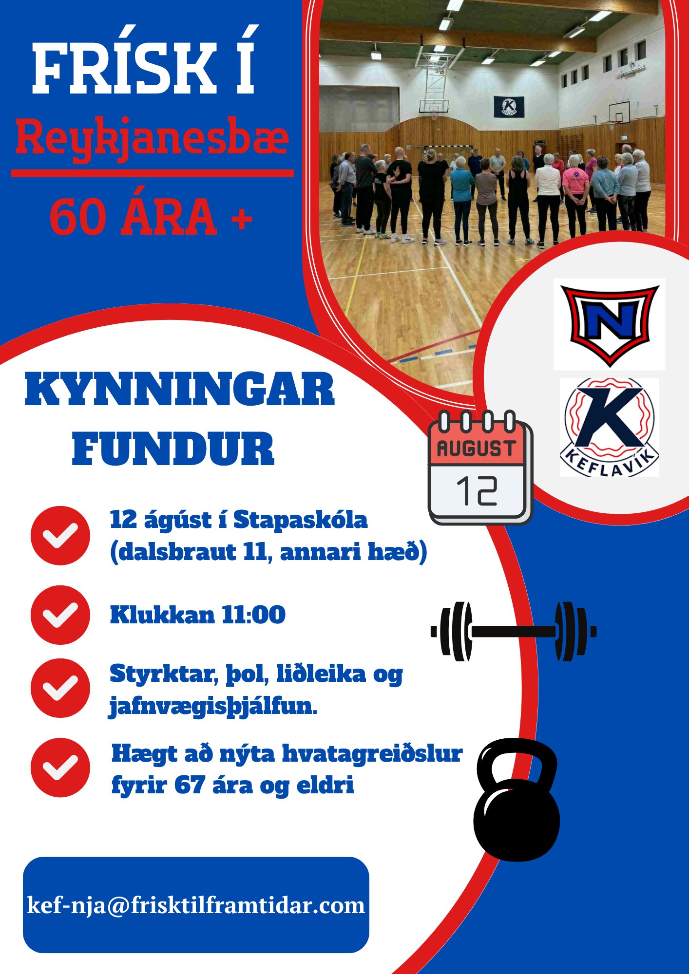 Frísk 60 ára og eldri 