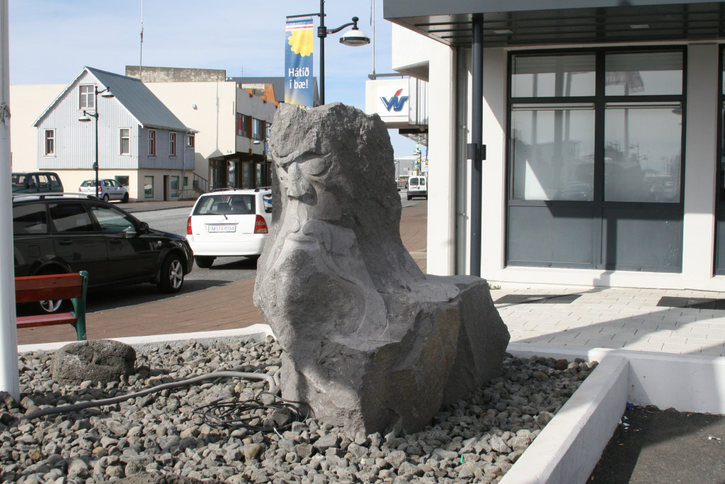Styttur bæjarins