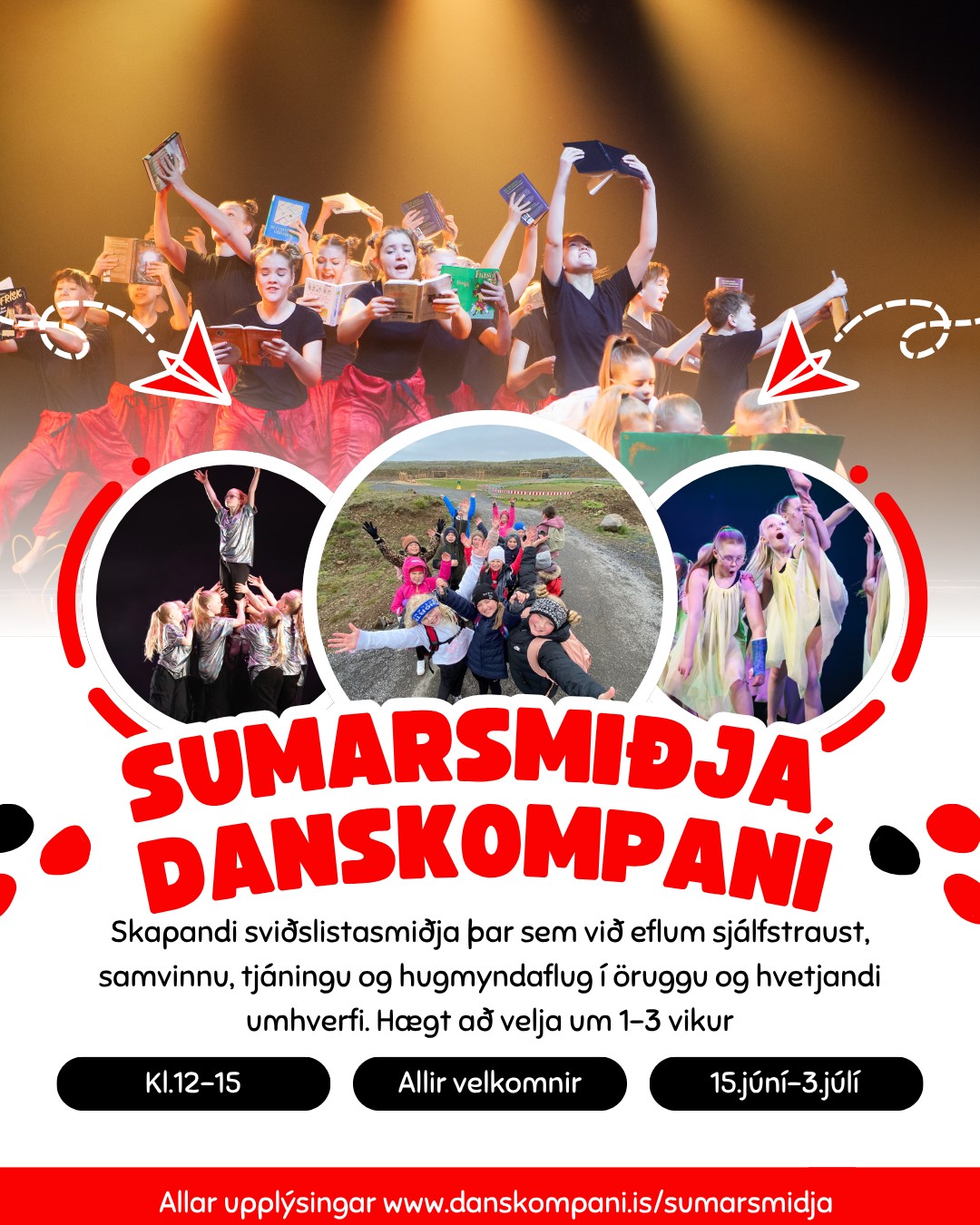 Sumarið hjá DansKompaní 2026