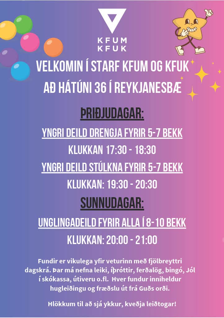 KFUM og KFUK kynnir