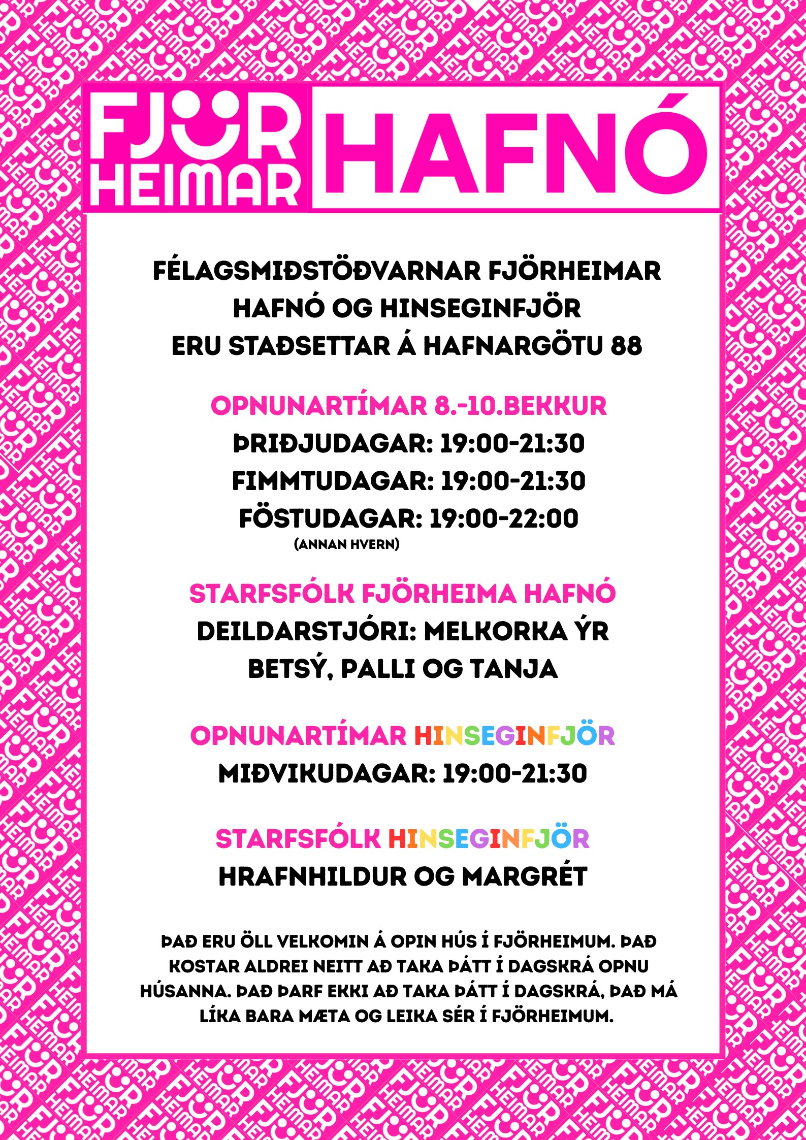 Félagsmiðstöðvar í Reykjanesbæ