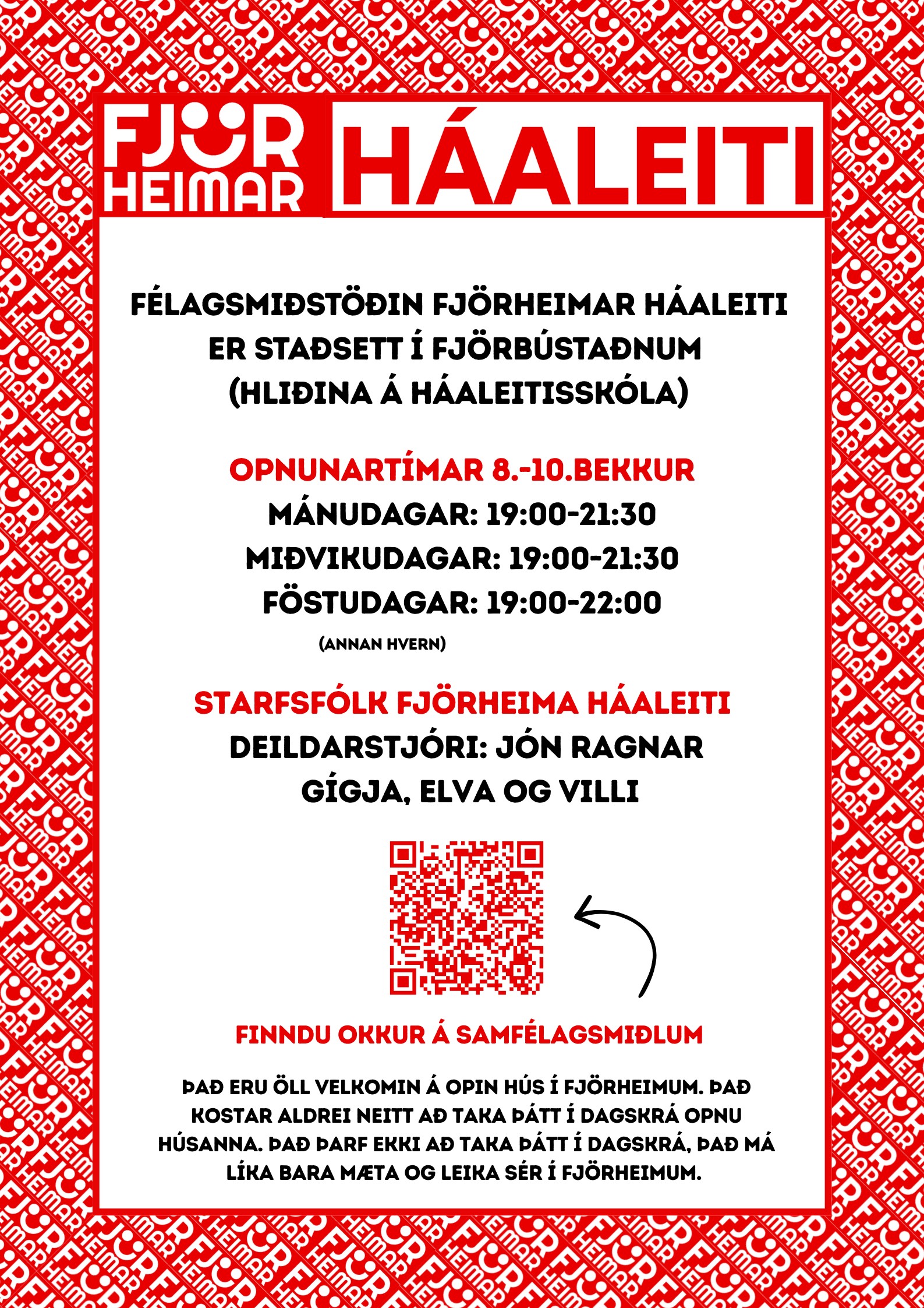 Félagsmiðstöðvar í Reykjanesbæ