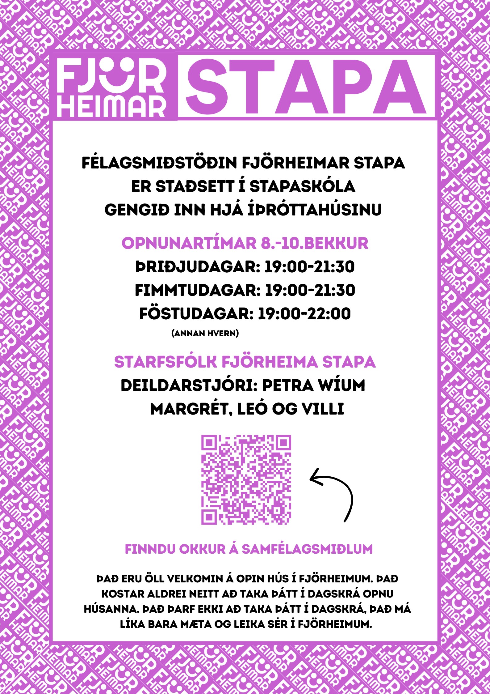 Félagsmiðstöðvar í Reykjanesbæ
