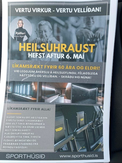 Heilsuhraust 60 +