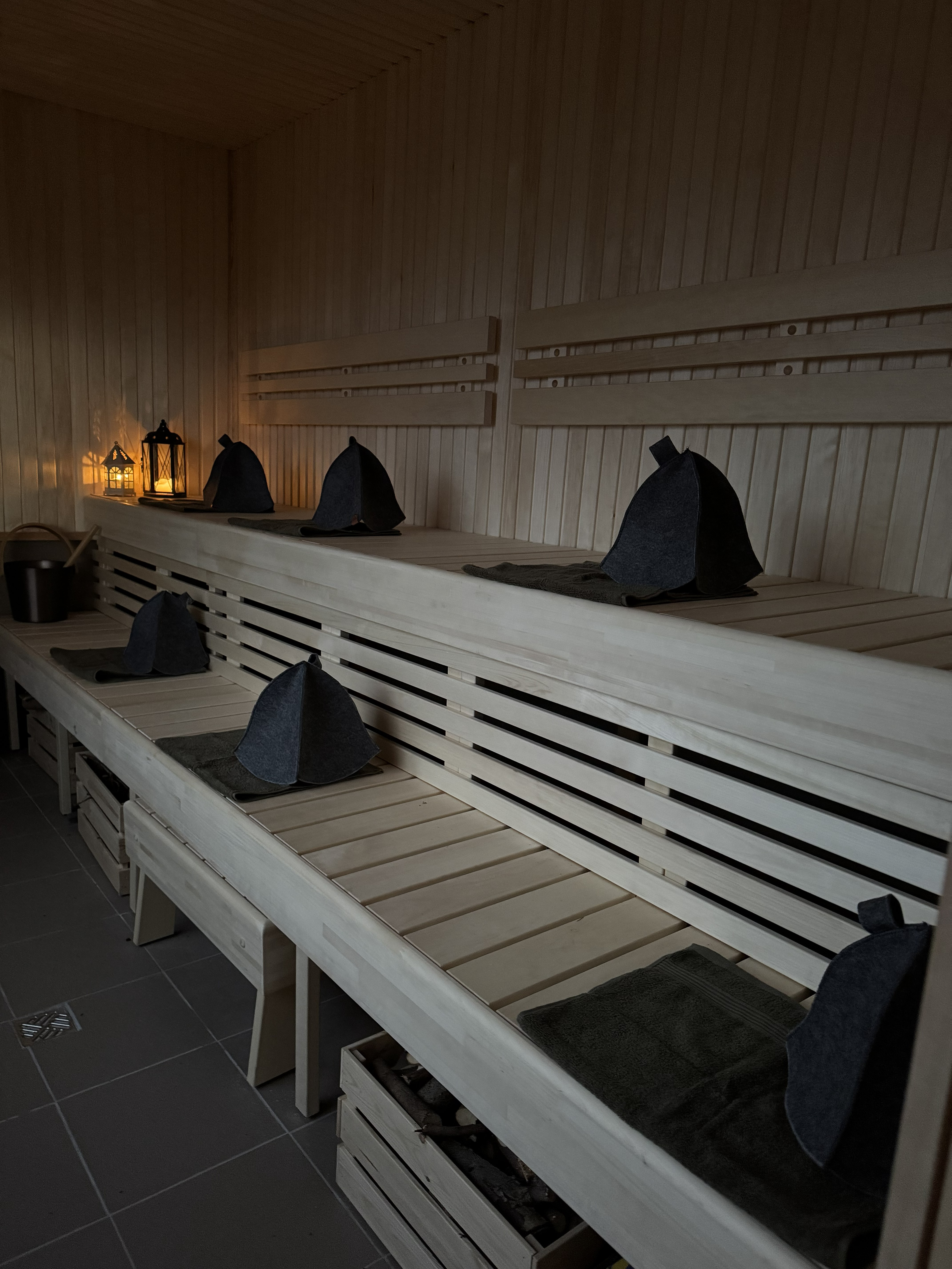 Notaleg saunagufa í fallegu umhverfi