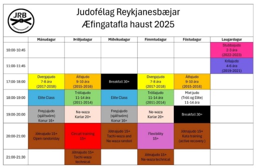 Judofélag Reykjanesbæjar kynnir !
