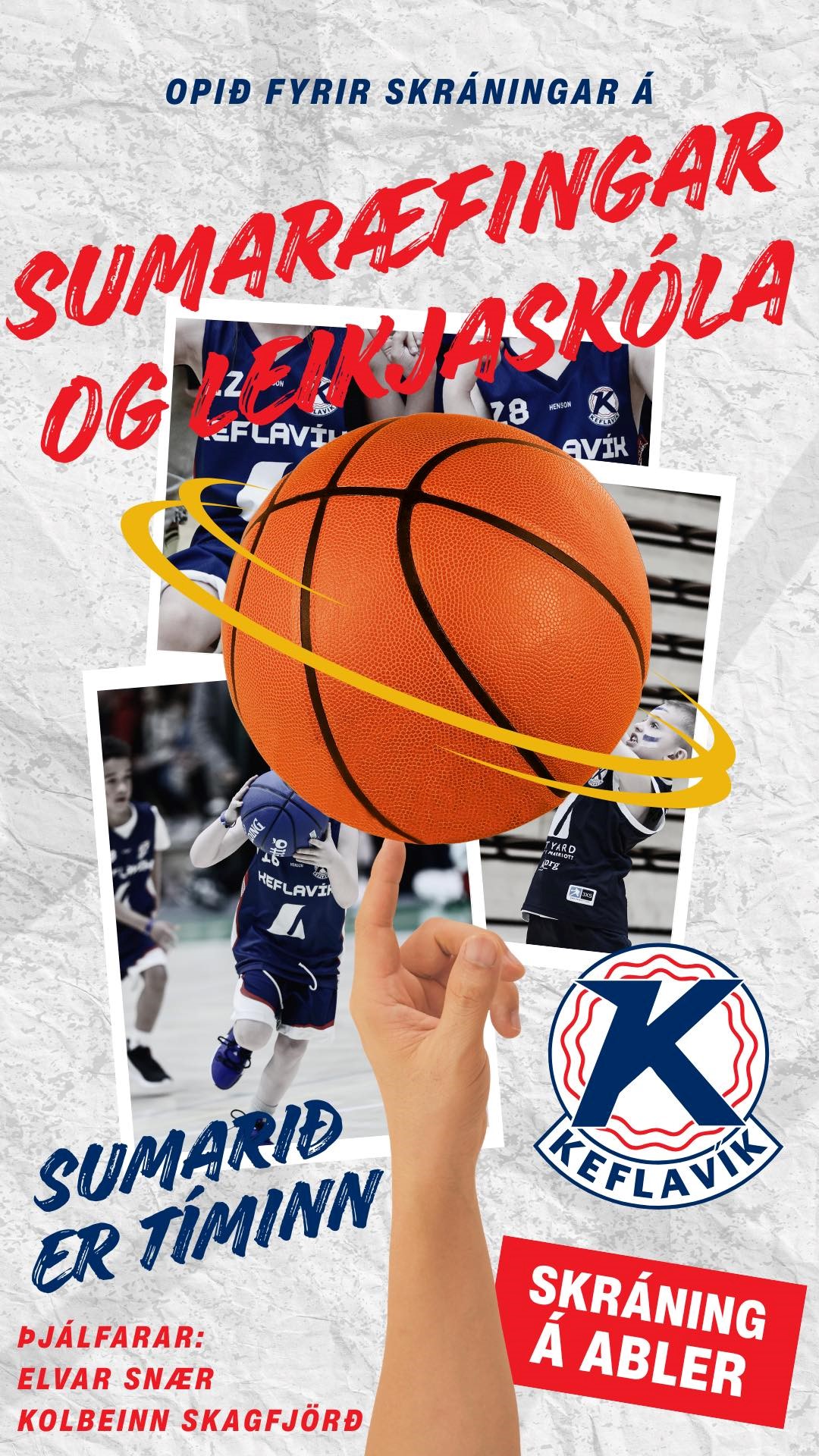 Sumaræfingar og leikjaskóli Keflavíkur !