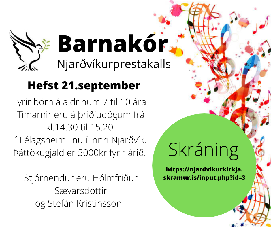 Barnakór Njarðvíkurprestakalls kynnir !