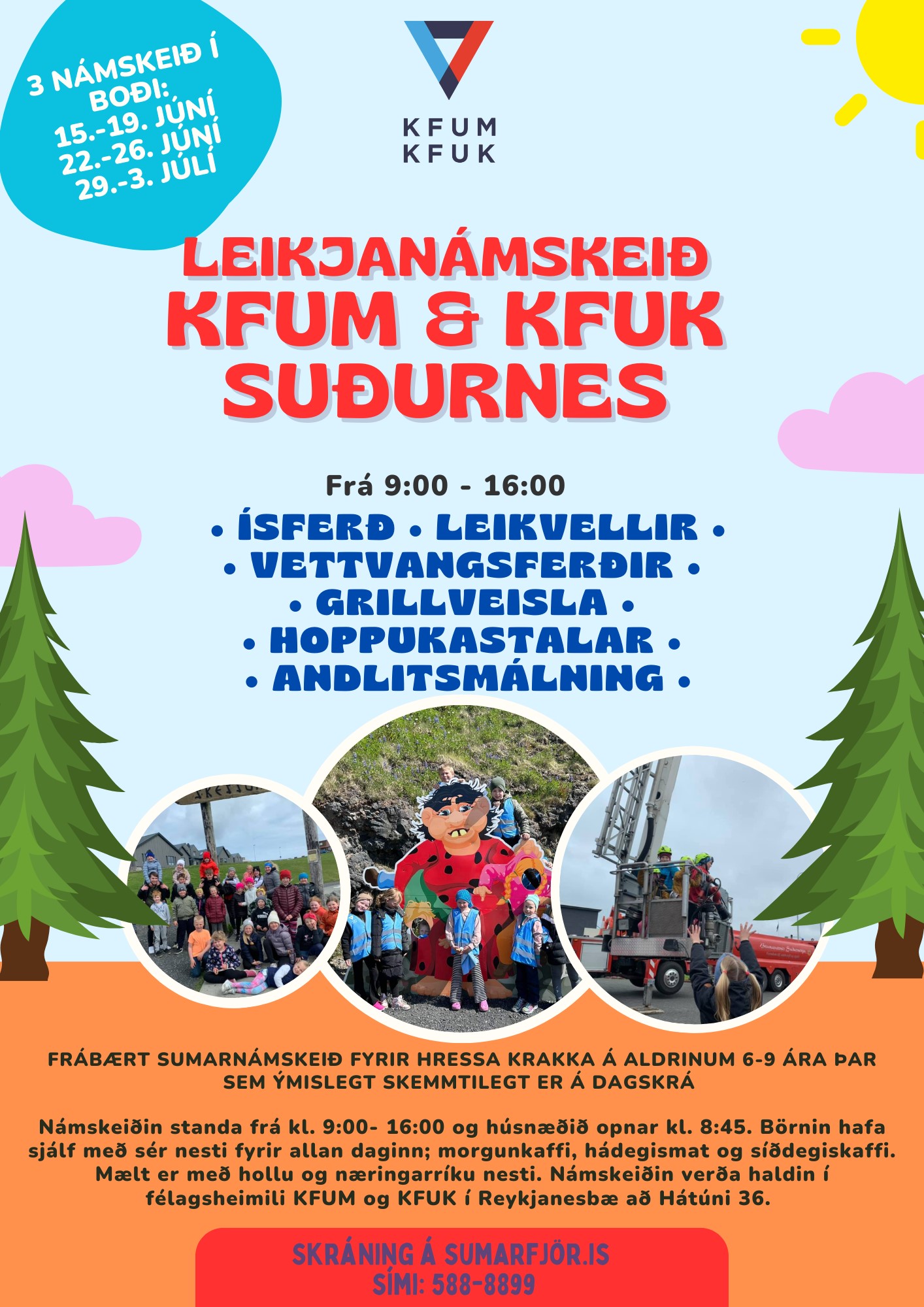 Leikjanámskeið KFUM & KFUK