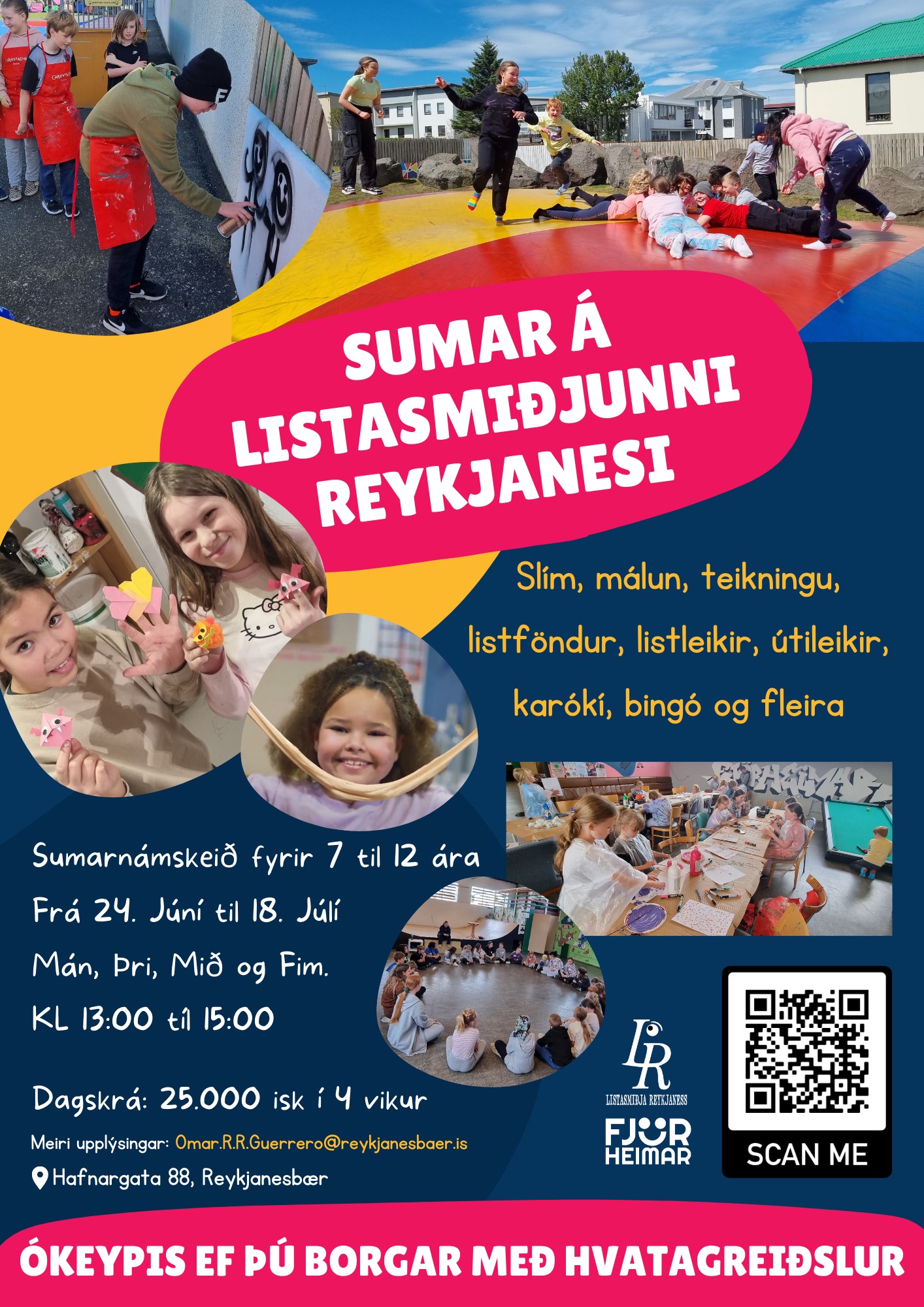 Sumarfjör Listasmiðjunnar 2024