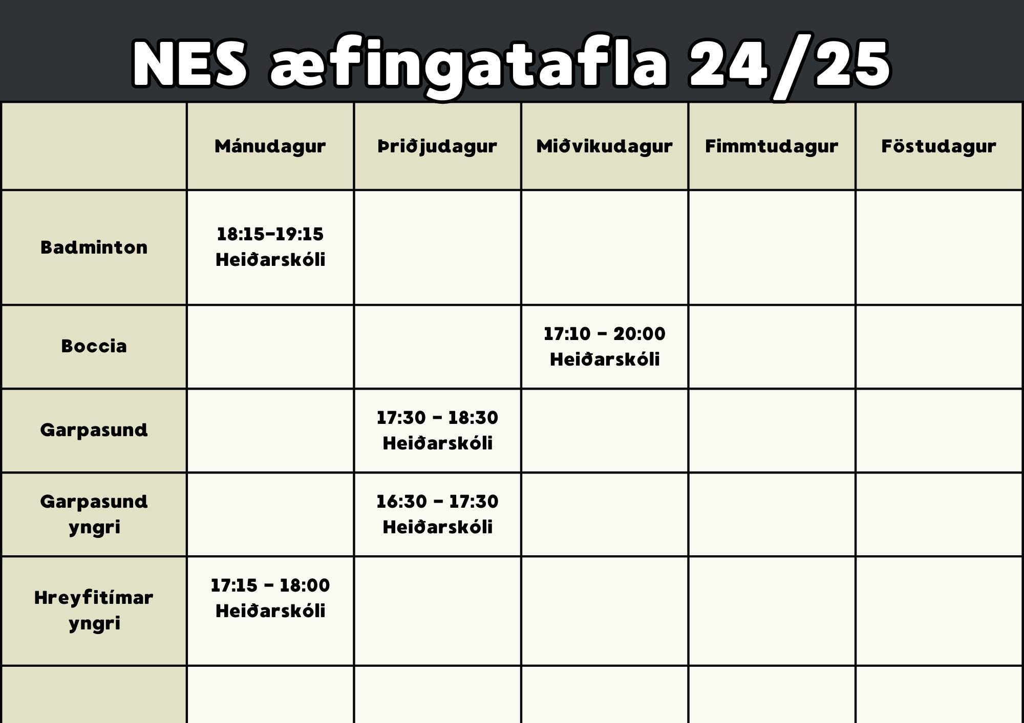 Íþróttafélagið NES