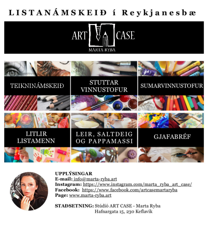 Listanámskeið - Art - course 