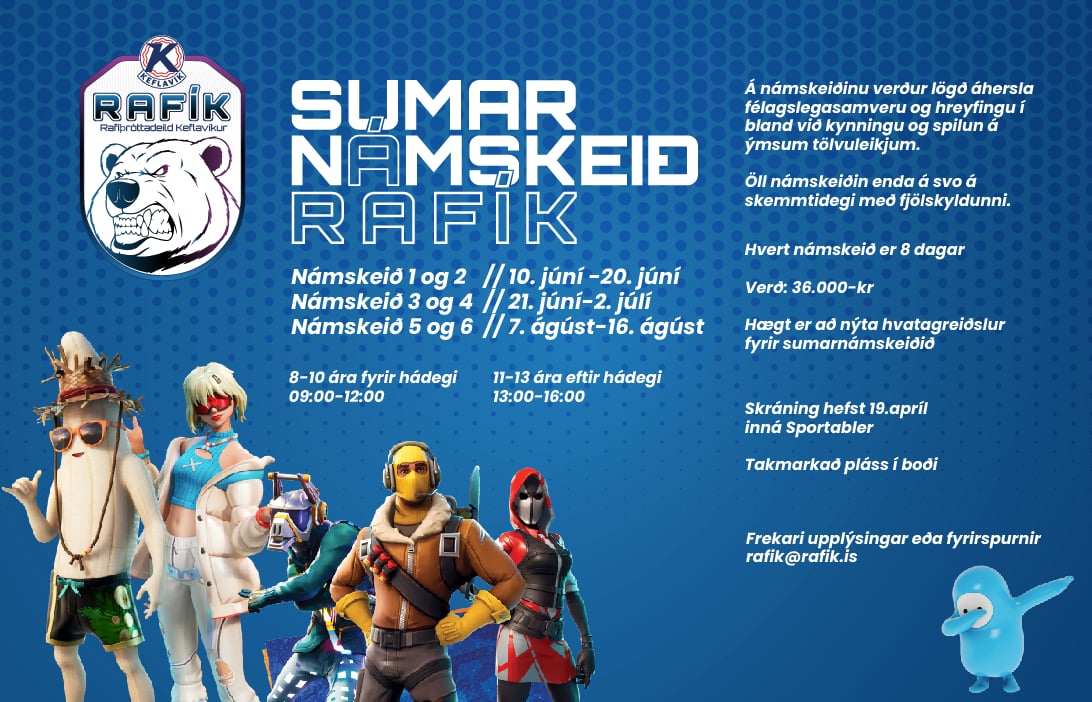 Sumarnámskeið Rafík